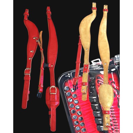 ERGONOMIC SHOULDER STRAPS FOR DIATONIC ACCORDION AND MELODEON – Model EVOLUTION GP