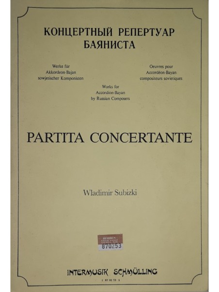 PARTITA CONCERTANTE