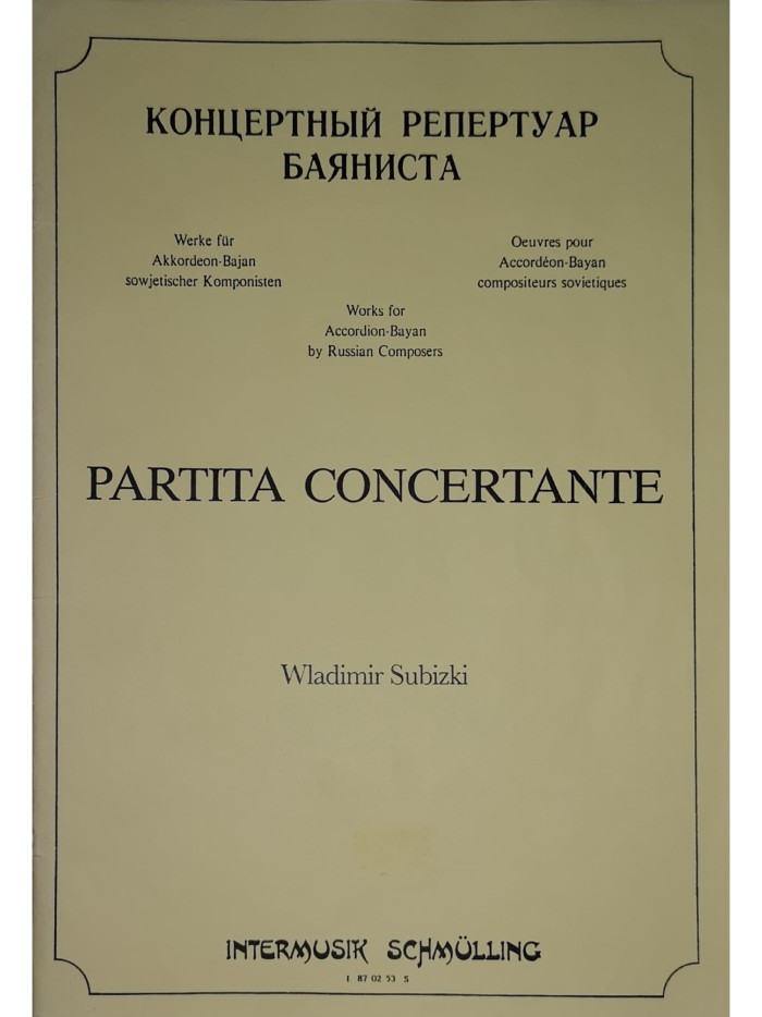 PARTITA CONCERTANTE