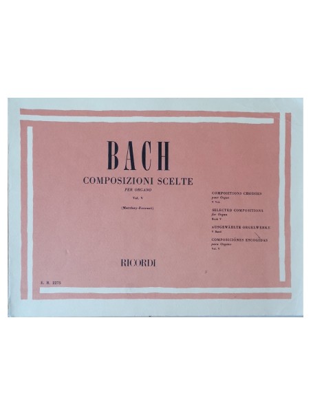 BACH - Composizioni Scelte