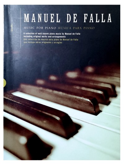 Manuel de Falla - Music for Piano