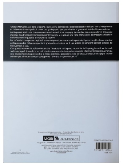 Manuale di Chitarra Moderna